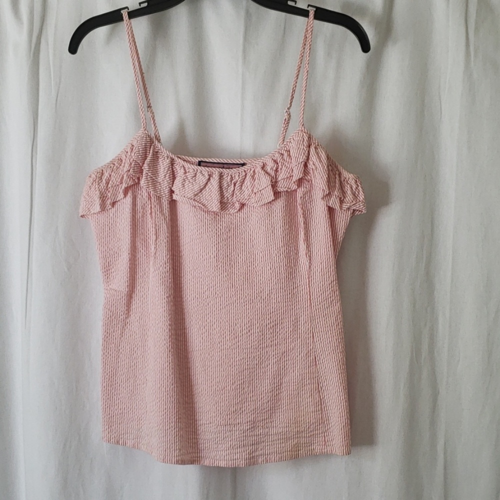 Seersucker top- Vineyard Vines